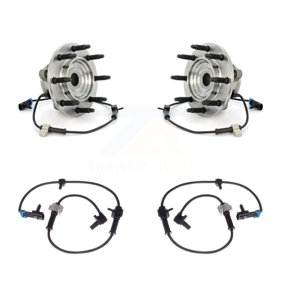 Front Wheel Hub Bearing & Extra Sensor Kit For Chevrolet Silverado 1500 With 8 Lug Wheels K7S-102021