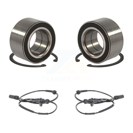 Front Wheel Bearing & ABS Sensor Kit For 2012 BMW 650i 4.4L with 4-Wheel Harness K7S-102025