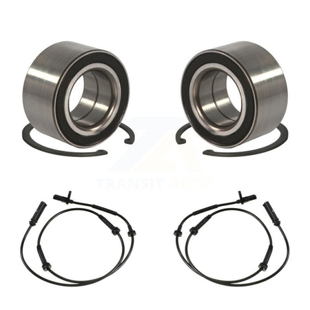 Front Wheel Bearing & Sensor Kit For 2010-2012 BMW X3 3.0L with 4-Wheel ABS Harness K7S-102026