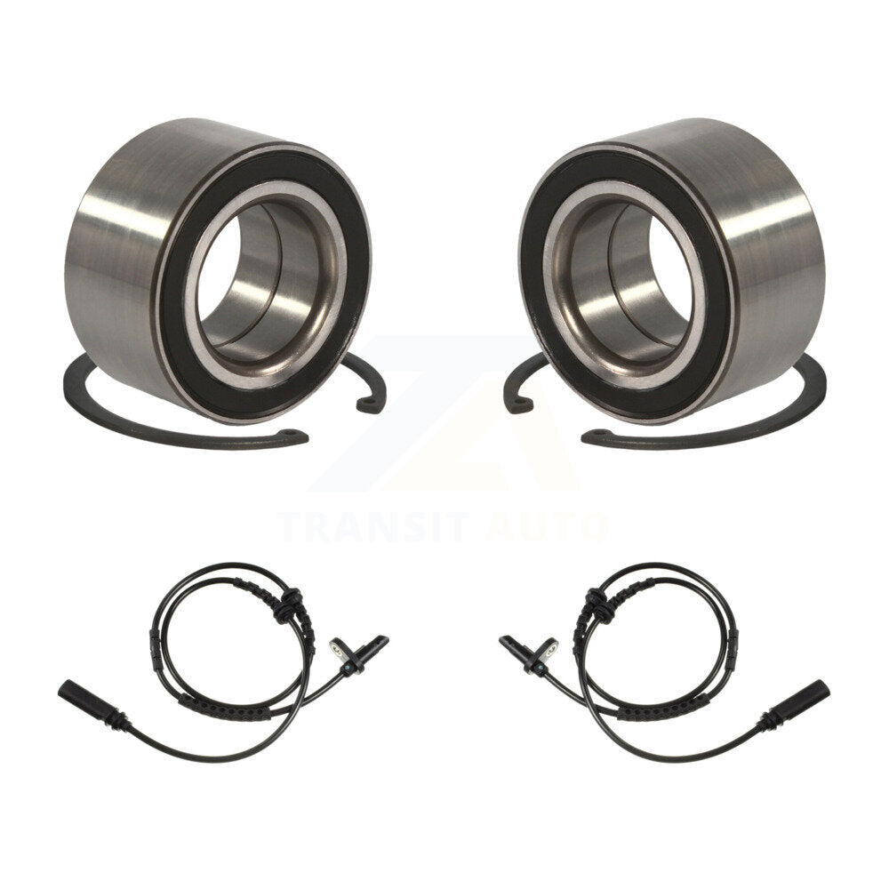Front Wheel Bearing Sensor Kit For BMW 550i GT xDrive 4.4L with 4-Wheel ABS Harness K7S-102031