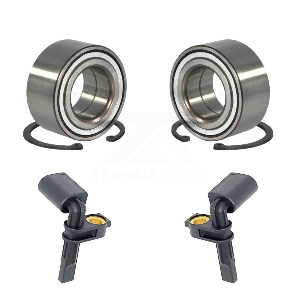 Front Wheel Bearing Sensor Kit For 11-12 Porsche Cayenne 3.6L 4.8L 3.0L with 4-Wheel ABS K7S-102045