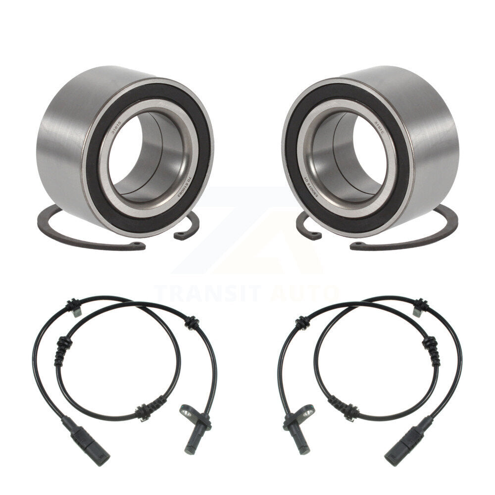 Front Wheel Bearing & Sensor Kit For Mercedes-Benz E350 E320 E500 E550 E280 with Harness K7S-102052