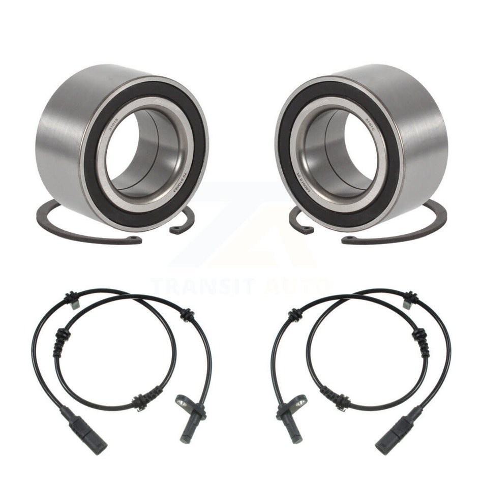 Front Wheel Bearing & Sensor Kit For Mercedes-Benz E350 E320 E500 E550 E280 with Harness K7S-102052