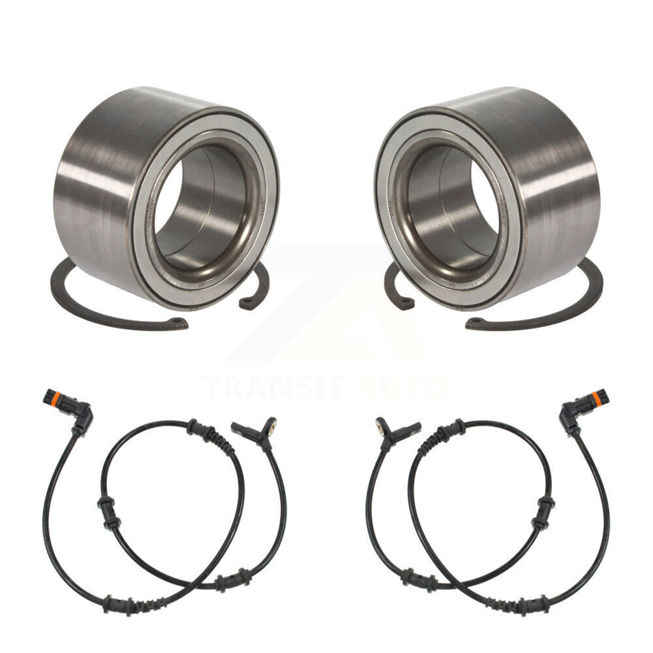 Front Wheel Bearing And ABS Sensor Kit For 2007 Mercedes-Benz R63 AMG with Harness K7S-102060