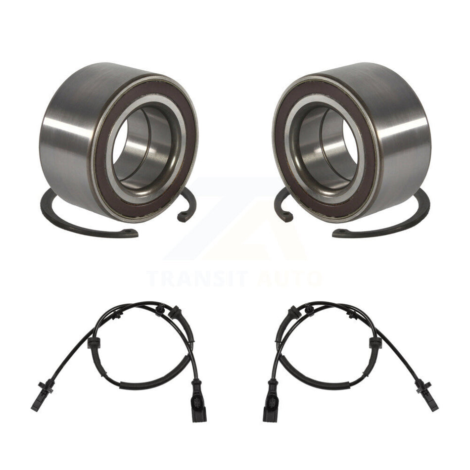 Front Wheel Bearing And ABS Sensor Kit For 2011 Ford Fiesta To 01 11 with Harness K7S-102066