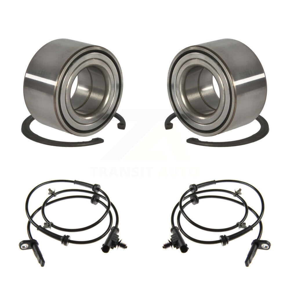 Front Wheel Bearing & Sensor Kit For Nissan Versa 1.8L 1.6L with 4-Wheel ABS Harness K7S-102078