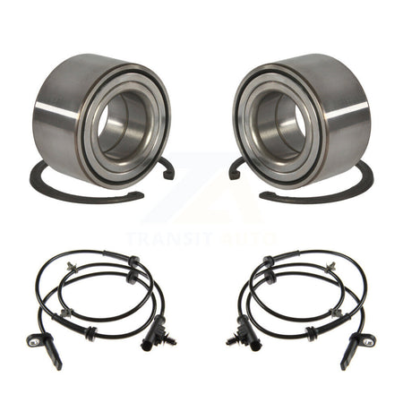 Front Wheel Bearing & Sensor Kit For Nissan Versa 1.8L 1.6L with 4-Wheel ABS Harness K7S-102078