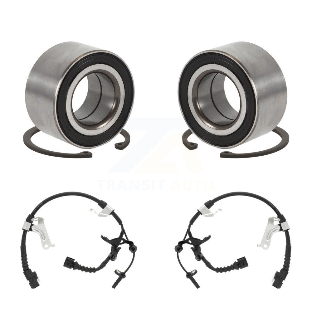 Front Wheel Bearing & ABS Sensor Kit For 2017 Honda Civic Hatchback with 1.5L 4-Wheel K7S-102082