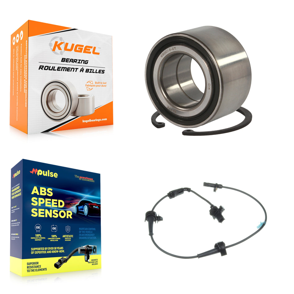 Front Wheel Bearing And ABS Sensor Kit For Honda Civic Acura ILX K7S-102084