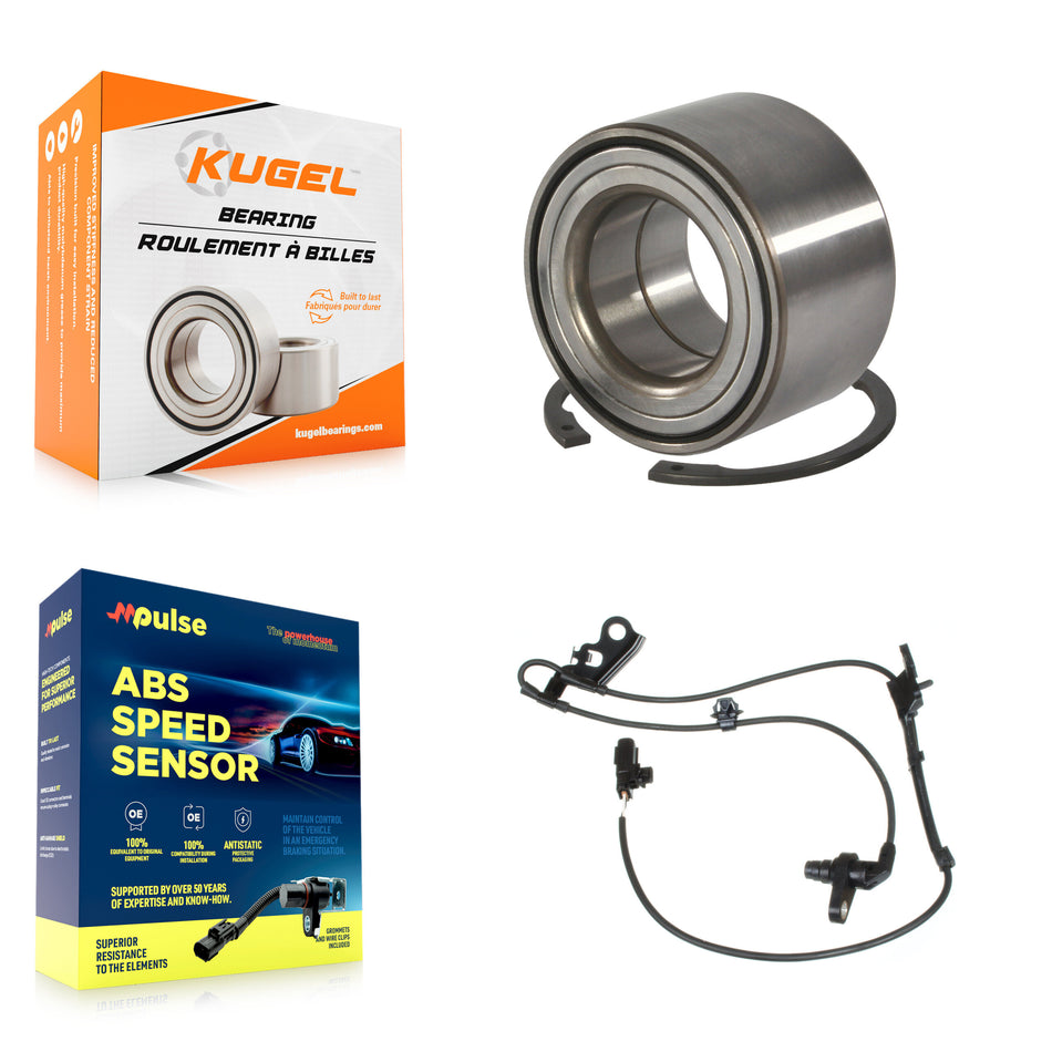 Front Wheel Bearing And ABS Sensor Kit For Toyota Corolla Matrix Pontiac Vibe K7S-102107