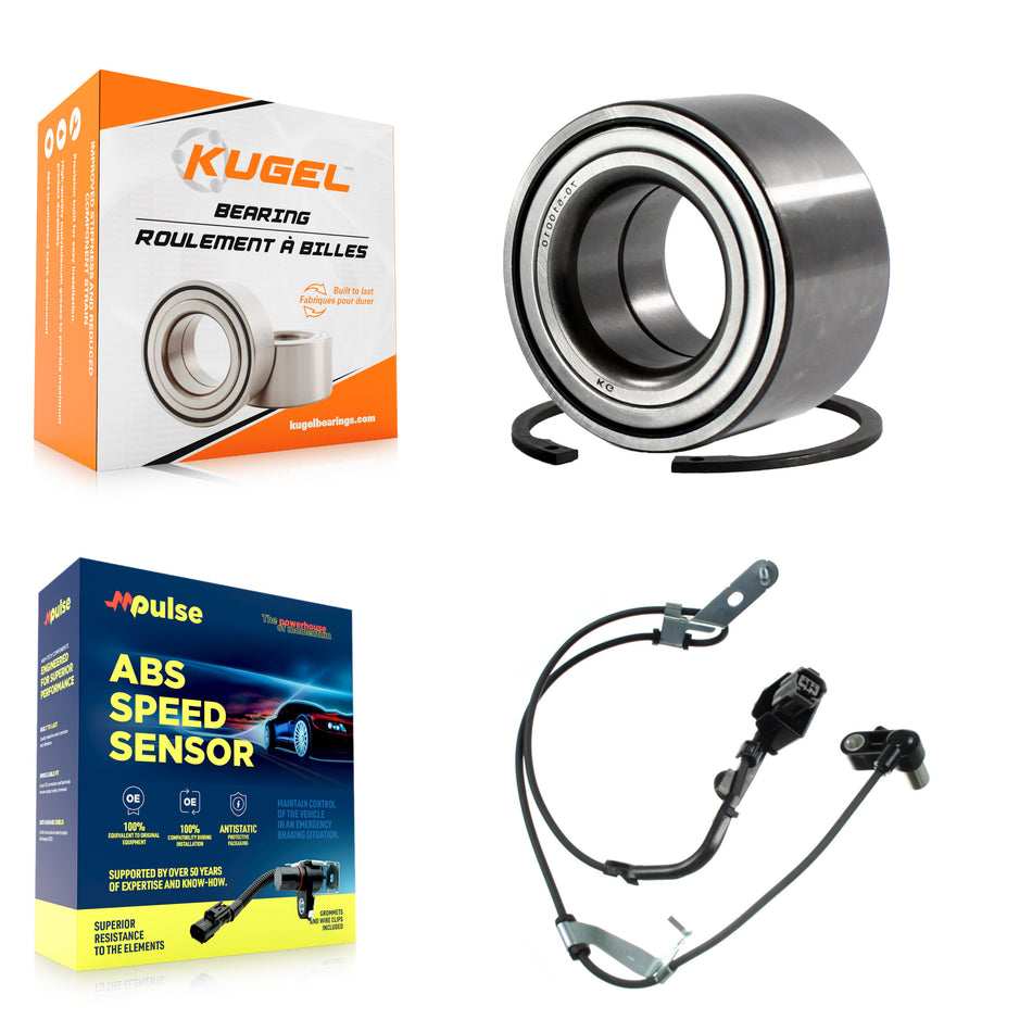 Front Wheel Bearing And ABS Sensor Kit For Mazda 6 with Harness K7S-102116