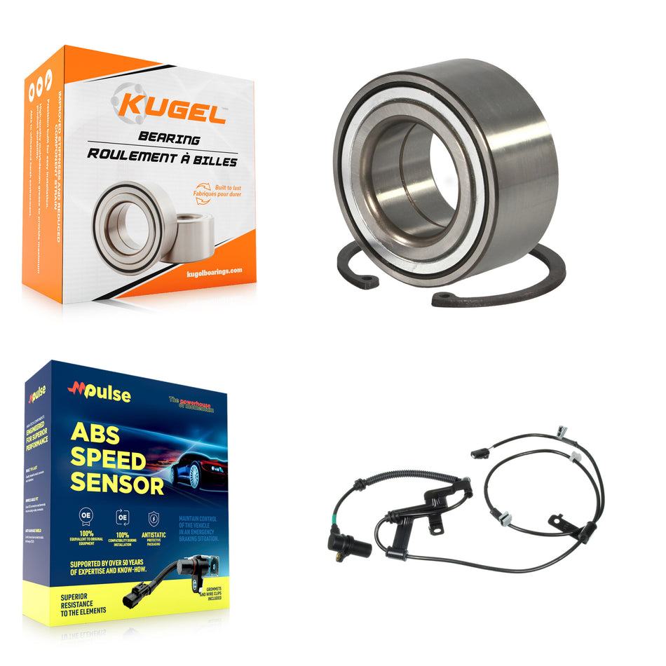 Front Wheel Bearing And ABS Sensor Kit For Kia Spectra Spectra5 with Harness K7S-102132