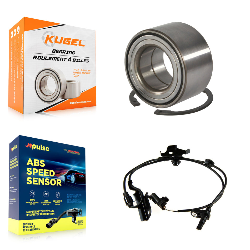 Front Wheel Bearing And ABS Sensor Kit For Toyota Corolla iM with Harness K7S-102135