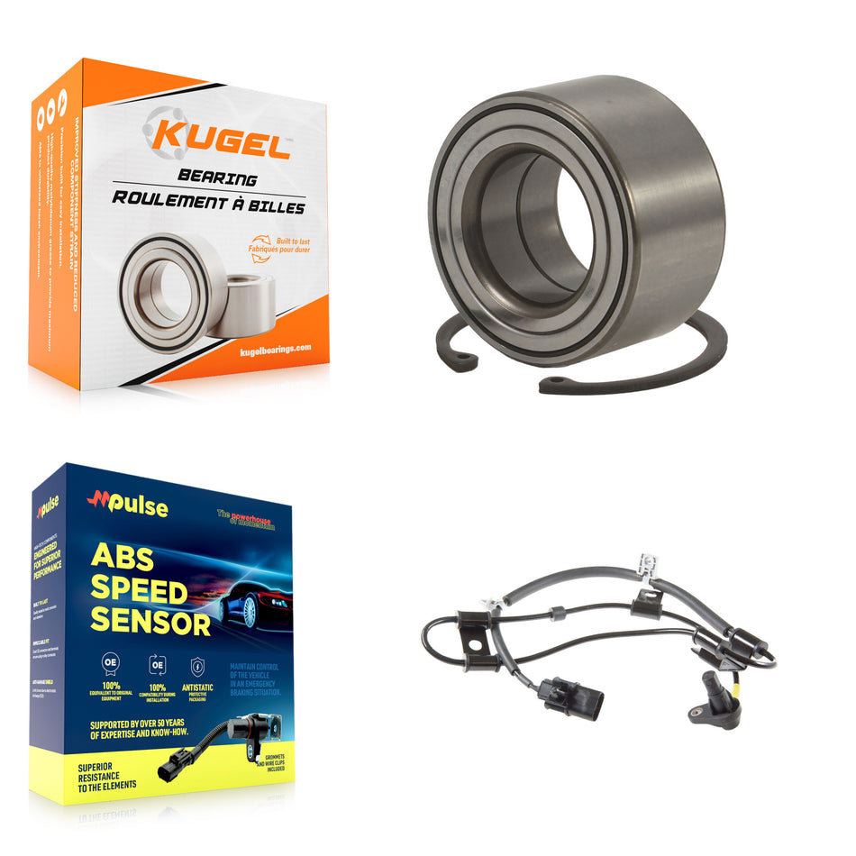 Front Wheel Bearing And ABS Sensor Kit For Hyundai Accent 1.6L with 4-Wheel K7S-102160