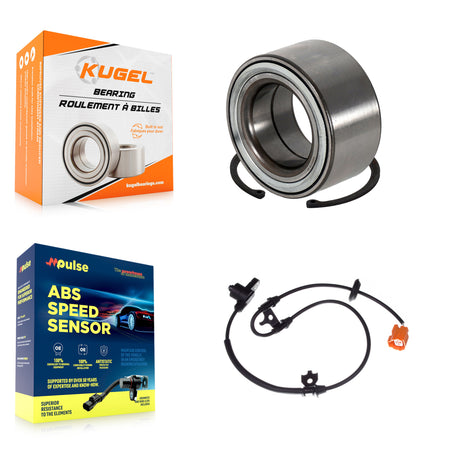 Front Wheel Bearing & Sensor Kit For 06-08 Honda Pilot 3.5L with 4-Wheel ABS Harness K7S-102184