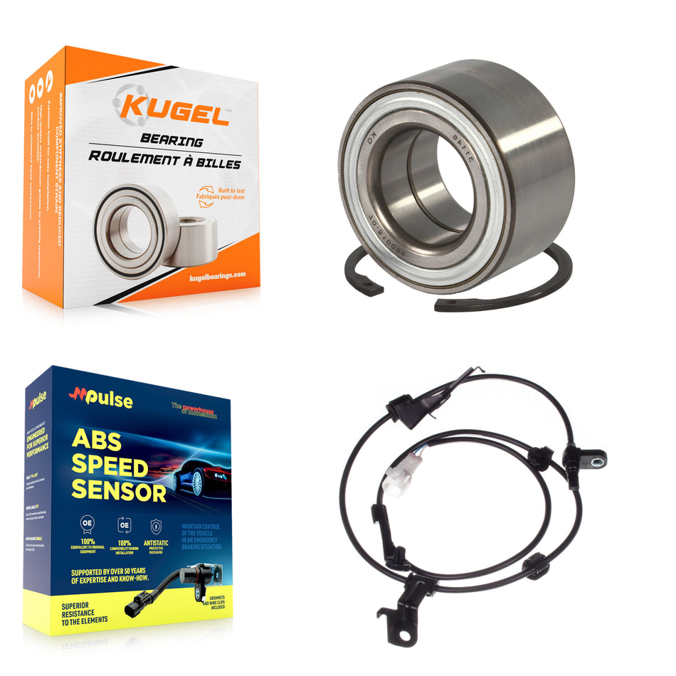 Front Wheel Bearing And ABS Sensor Kit For Toyota Yaris Scion xD K7S-102192