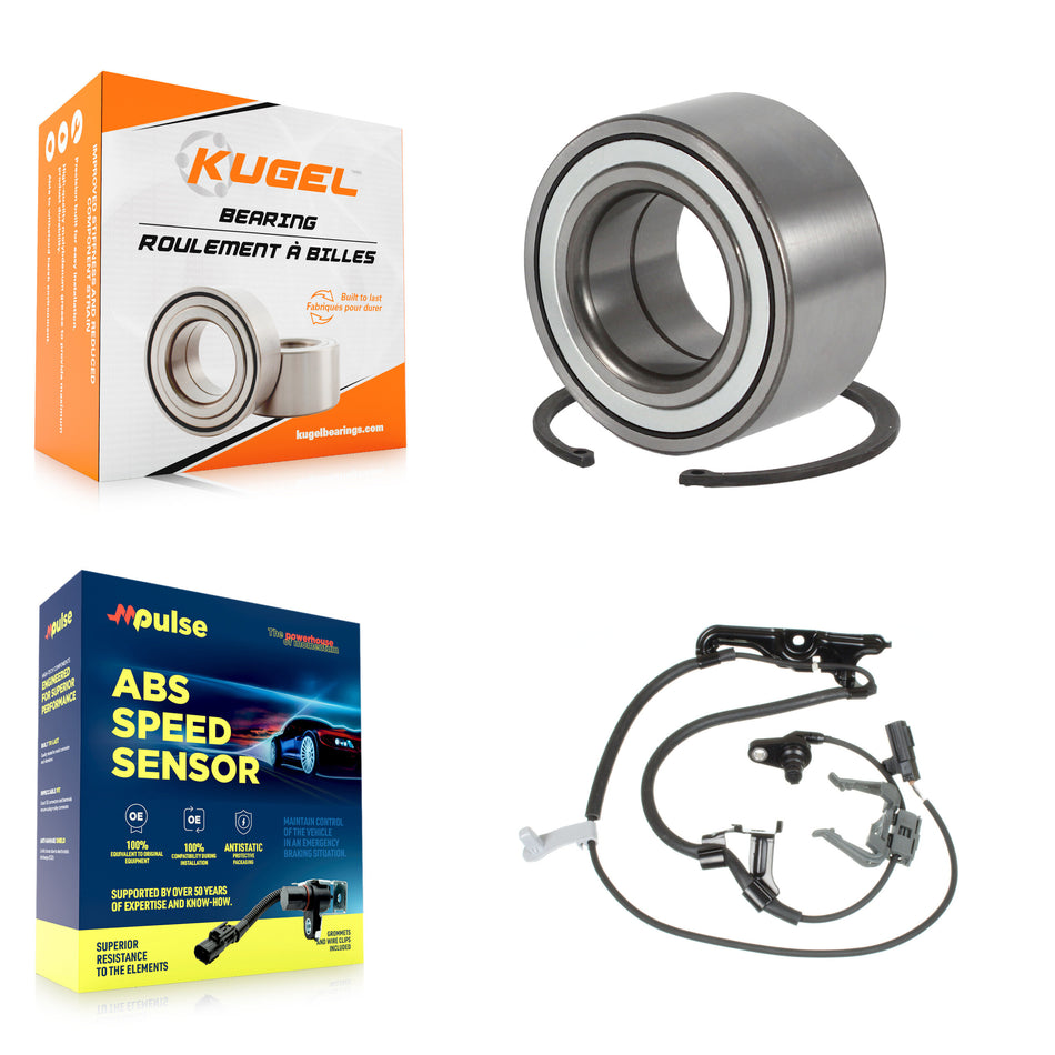Front Wheel Bearing And ABS Sensor Kit For Toyota Sienna with Harness K7S-102198