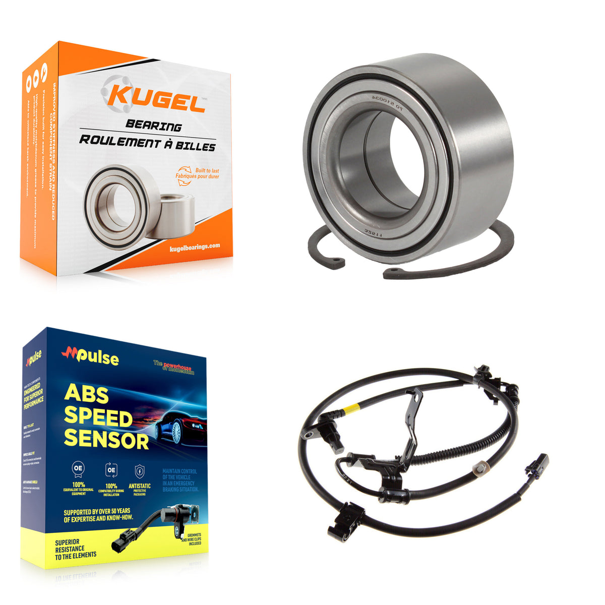 Front Wheel Bearing And ABS Sensor Kit For Kia Optima Magentis 2.4L/2.7L with 4-Wheel K7S-102213