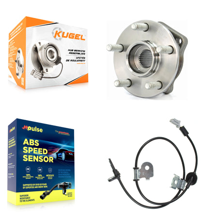 Front Wheel Hub Bearing And ABS Sensor Kit For Subaru Impreza Forester WRX K7S-102237