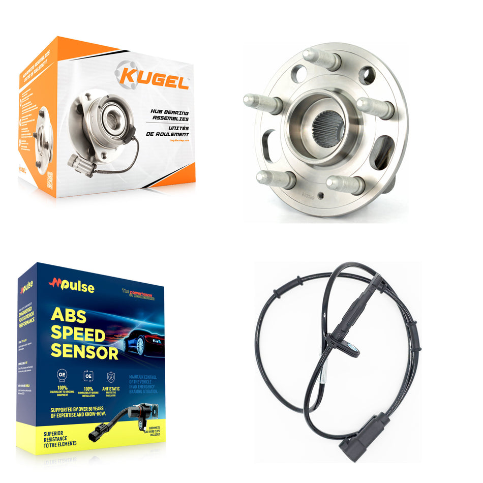 Front Wheel Hub Bearing And ABS Sensor Kit For Chevrolet Equinox GMC Terrain with Harness K7S-102249