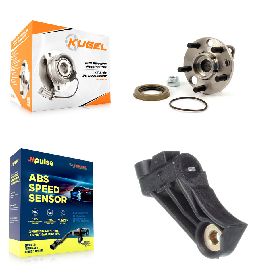 Front Wheel Hub Bearing Sensor Kit For Chevrolet Cavalier Pontiac Sunfire without Harness K7S-102263