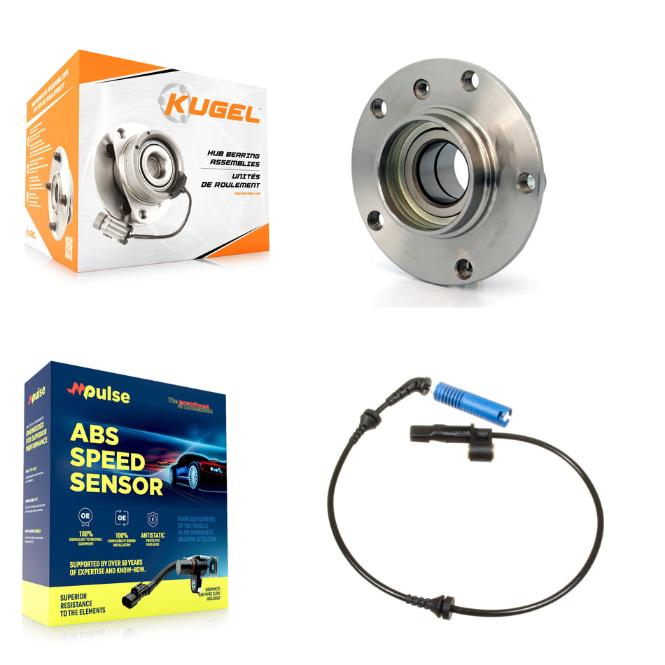 Front Wheel Hub Bearing & Sensor Kit For BMW Z4 330Ci 325i 325Ci M3 320i 330i 328Ci 328i K7S-102278