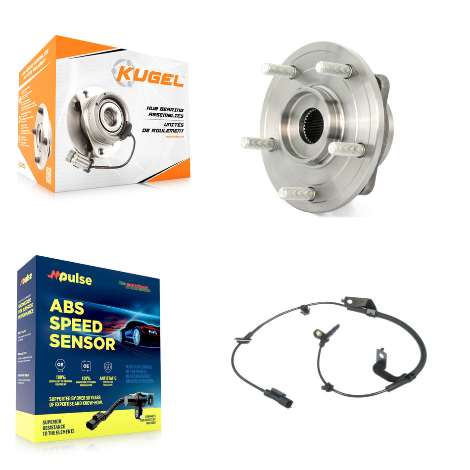 Front Wheel Hub Bearing And ABS Sensor Kit For Dodge Journey K7S-102292