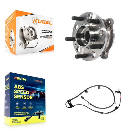 Front Wheel Hub Bearing And ABS Sensor Kit For Hyundai Santa Fe Sport XL K7S-102308
