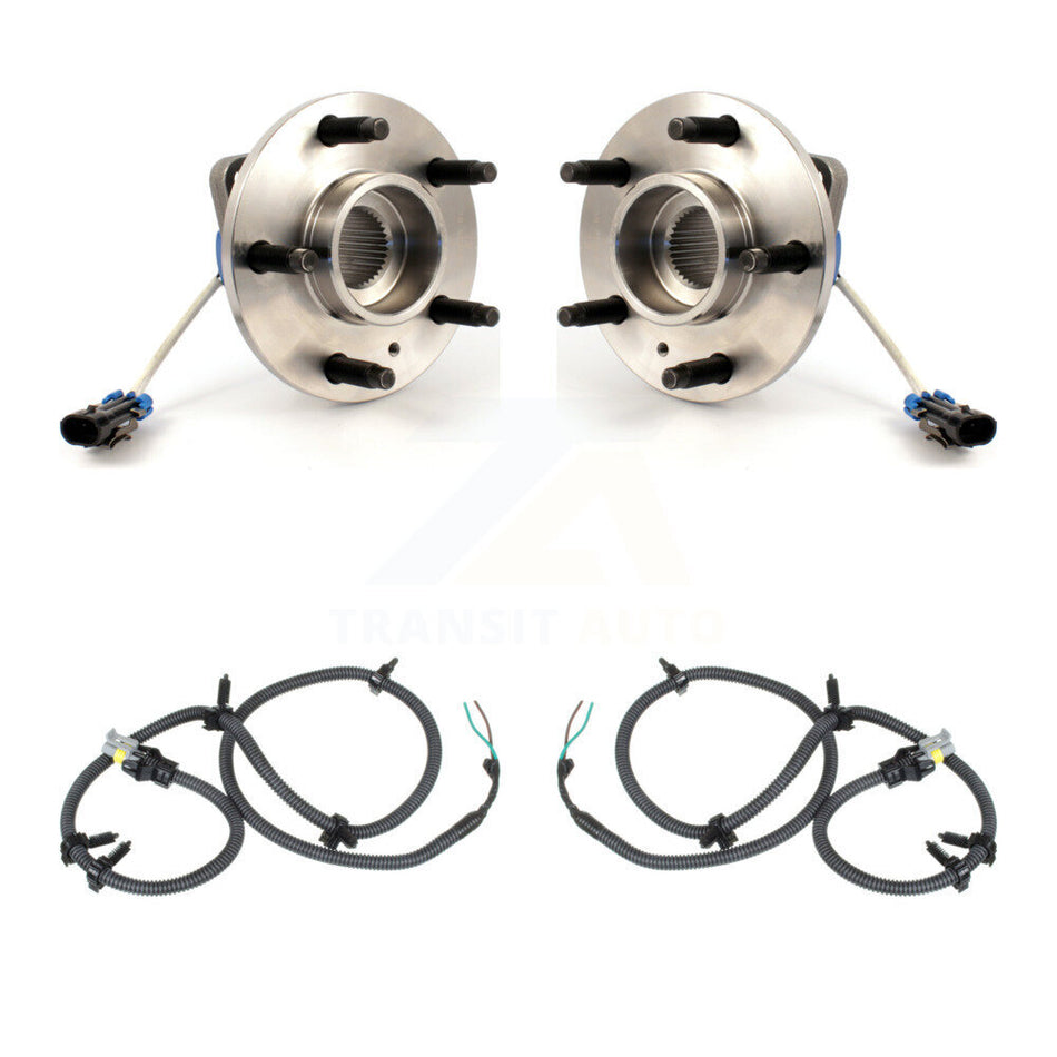 Front Wheel Hub Bearing Extra Sensor Kit For 98 Oldsmobile Intrigue 3.8L with 4-Wheel ABS K7S-102316