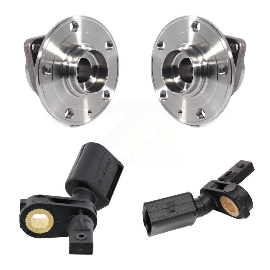 Front Wheel Hub Bearing Sensor Kit For Volkswagen Tiguan Golf Jetta Audi SportWagen R A3 K7S-102318