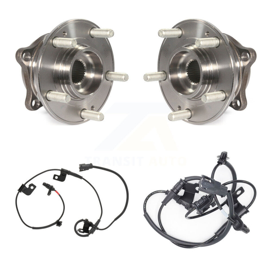 Front Wheel Hub Bearing And ABS Sensor Kit For 2015 Hyundai Sonata 2.4L with 4-Wheel K7S-102322