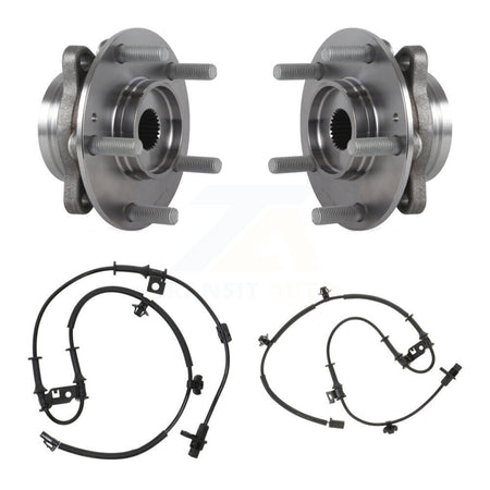 Front Wheel Hub Bearing ABS Sensor Kit For 2017 Hyundai Elantra GT 2.0L with 4-Wheel K7S-102332