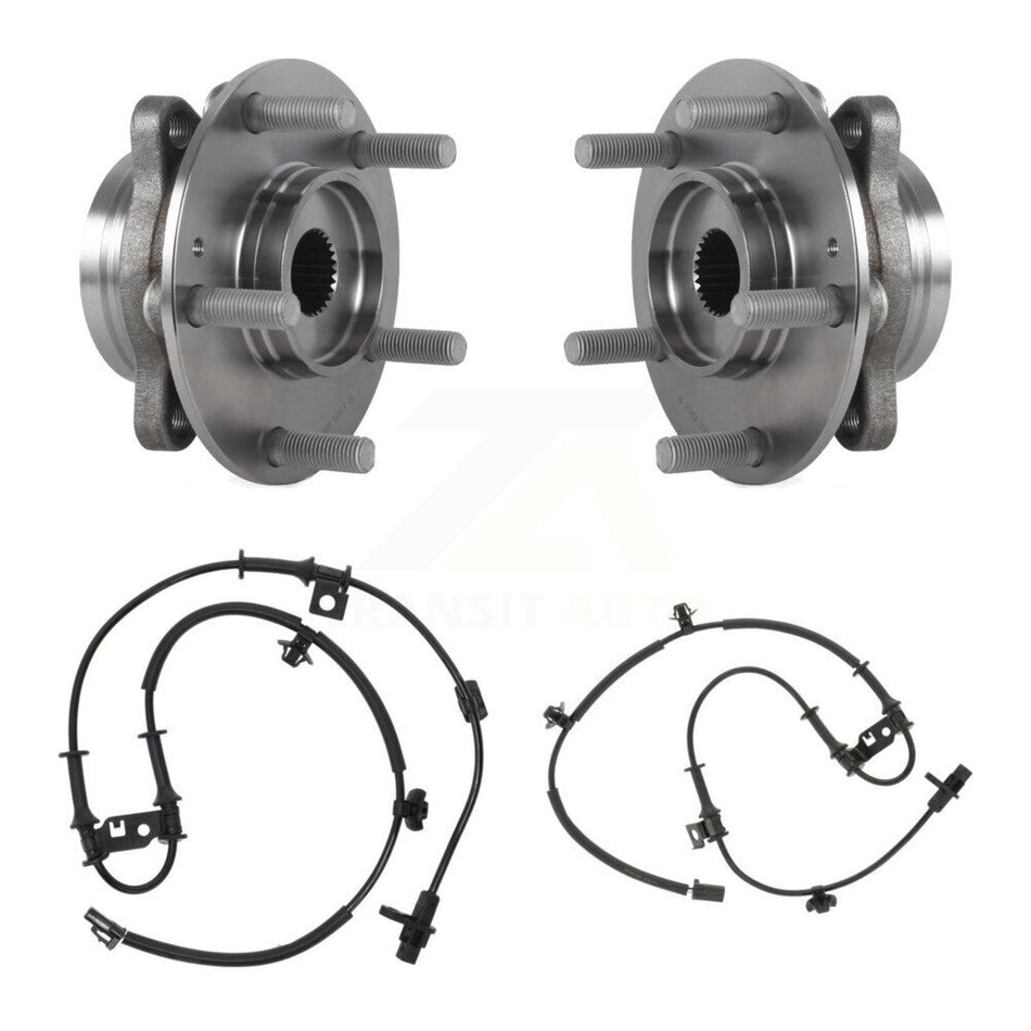 Front Wheel Hub Bearing ABS Sensor Kit For 2017 Hyundai Elantra GT 2.0L with 4-Wheel K7S-102332