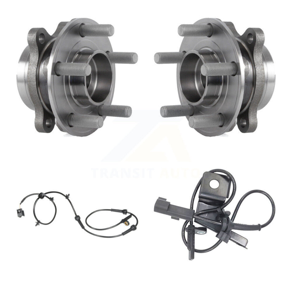 Front Wheel Hub Bearing And ABS Sensor Kit For Ford Fusion Lincoln MKZ K7S-102336