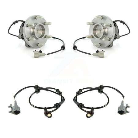 Front Wheel Hub Bearing & Extra ABS Sensor Kit For 2009-2012 Suzuki Equator with Harness K7S-102344