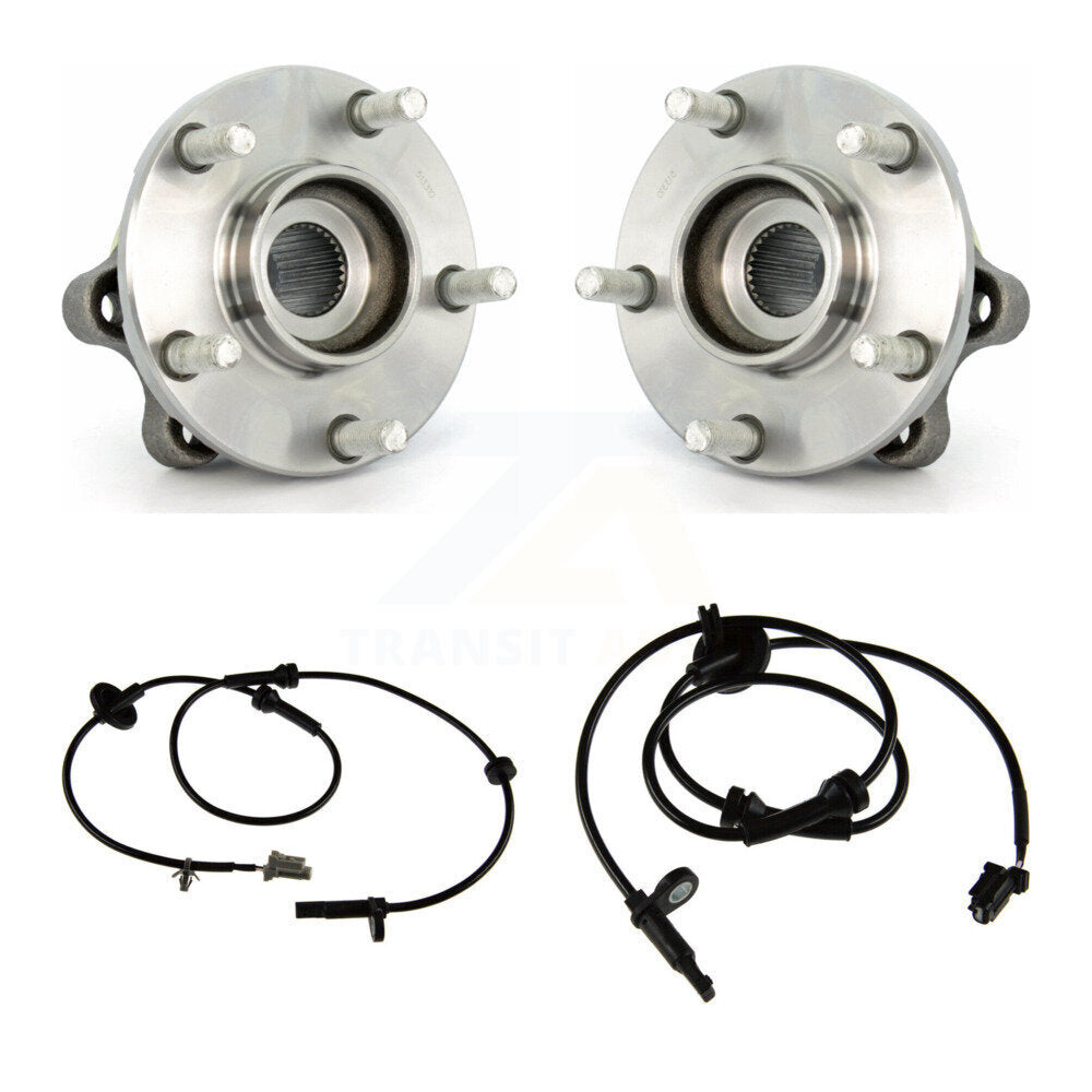 Front Wheel Hub Bearing And ABS Sensor Kit For 2004 Nissan Quest 3.5L with 4-Wheel K7S-102347