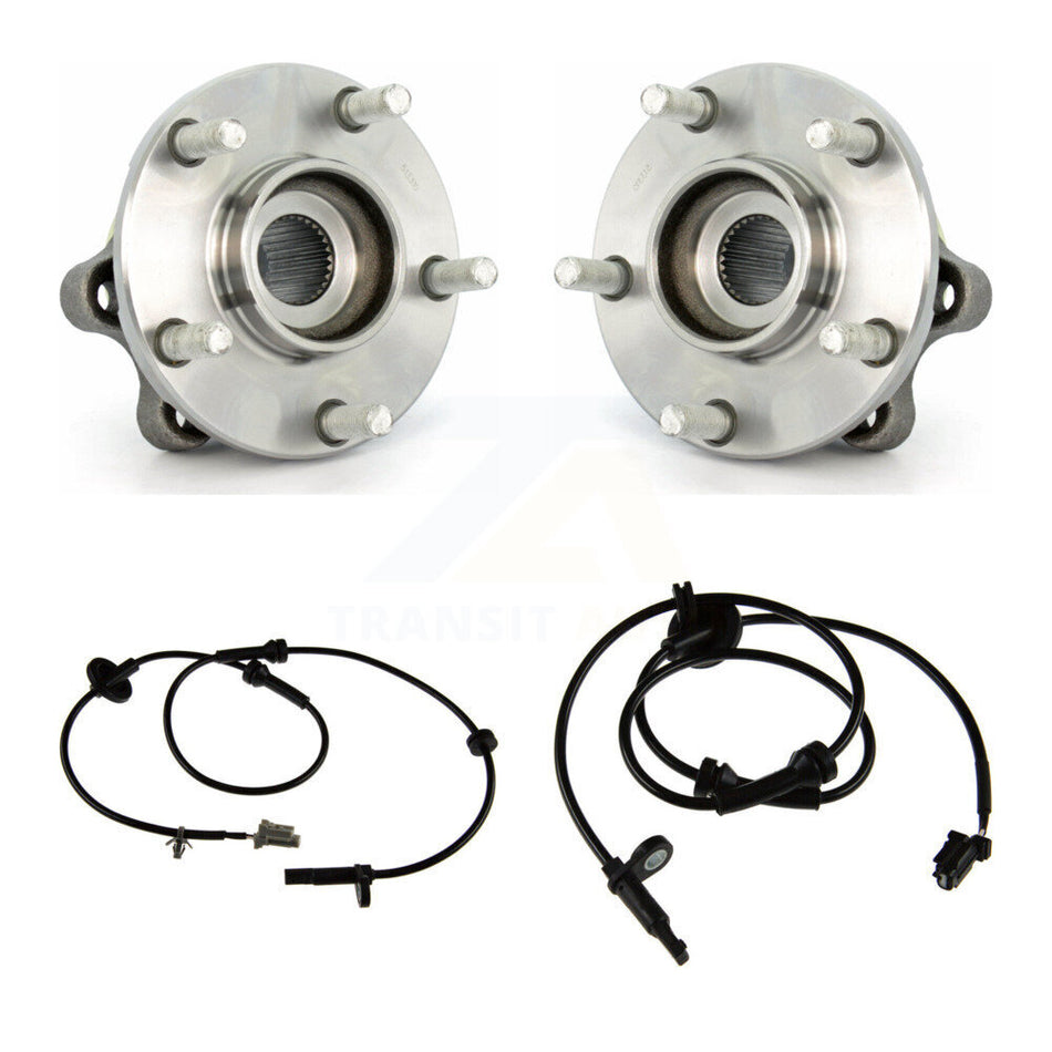 Front Wheel Hub Bearing And ABS Sensor Kit For 2004 Nissan Quest 3.5L with 4-Wheel K7S-102347