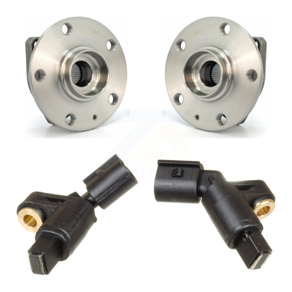 Front Wheel Hub Bearing & Sensor Kit For 07-10 Volkswagen Golf City 2.0L with 4-Wheel ABS K7S-102354