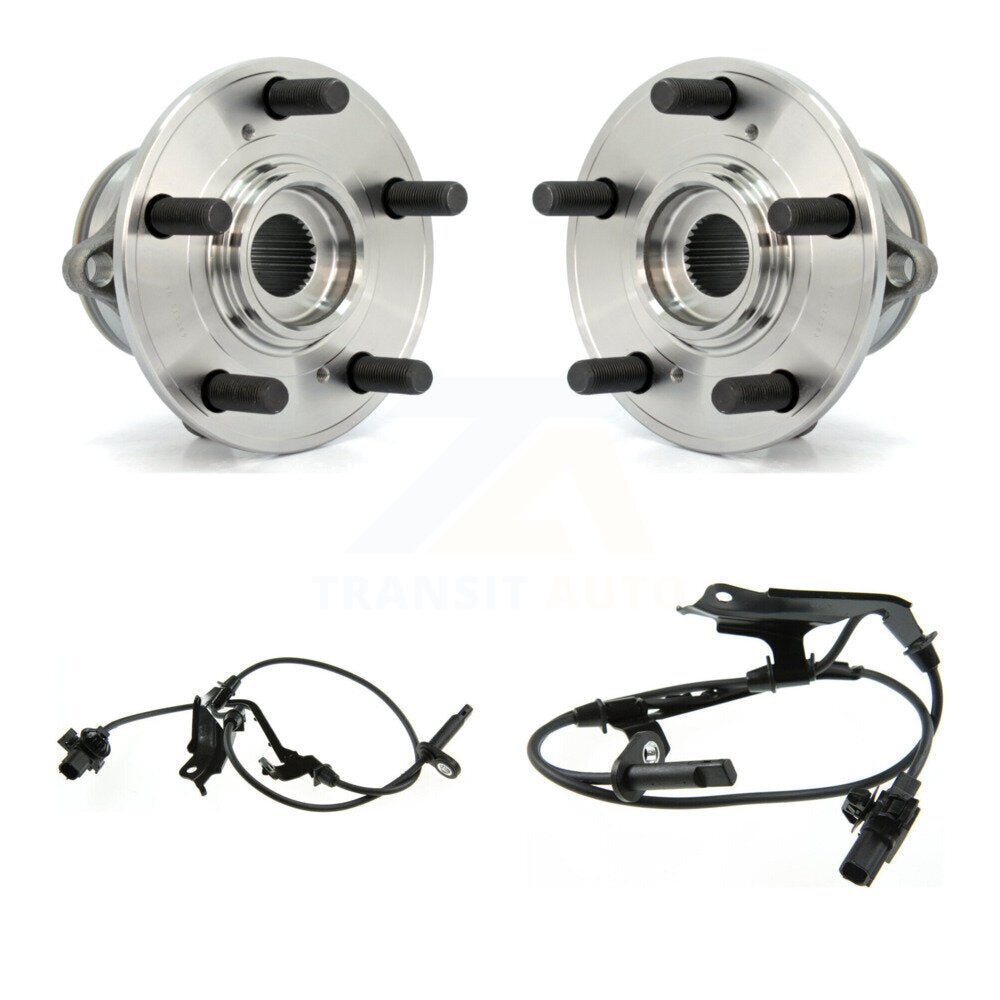 Front Wheel Hub Bearing And ABS Sensor Kit For Honda Pilot Acura MDX ZDX with Harness K7S-102359