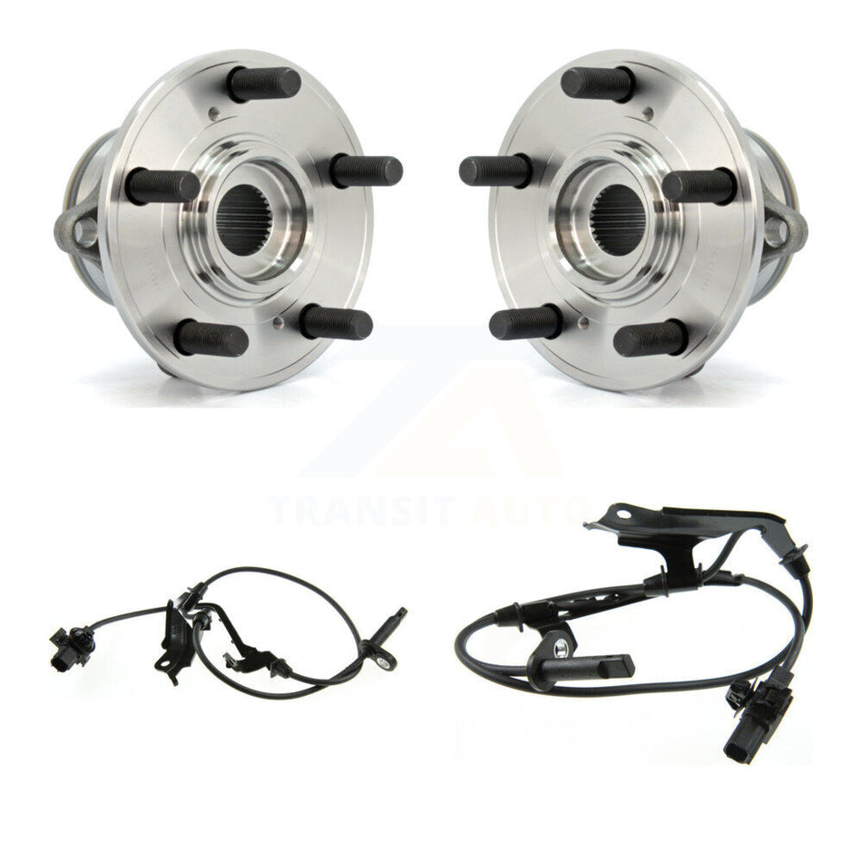 Front Wheel Hub Bearing And ABS Sensor Kit For Honda Pilot Acura MDX ZDX with Harness K7S-102359