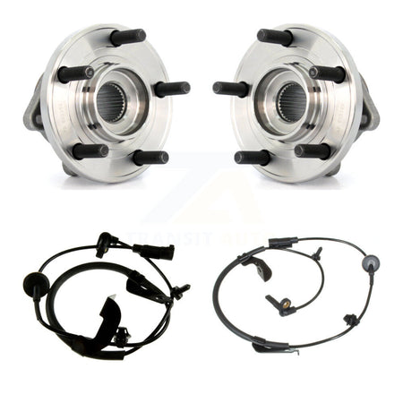 Front Wheel Hub Bearing Sensor Kit For 2009 Dodge Caliber 2.4L/1.8L/2.0L with 4-Wheel ABS K7S-102378