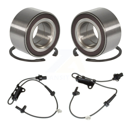 Front Wheel Bearing Sensor Kit For 10-14 Honda Insight 1.3L with 4-Wheel ABS Harness K7S-102414