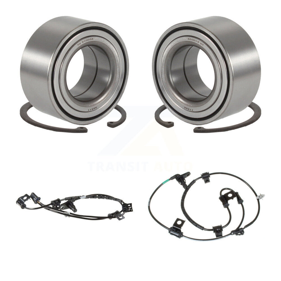 Front Wheel Bearing & Sensor Kit For Kia Sportage 2.4L 2.0L with 4-Wheel ABS Harness K7S-102415