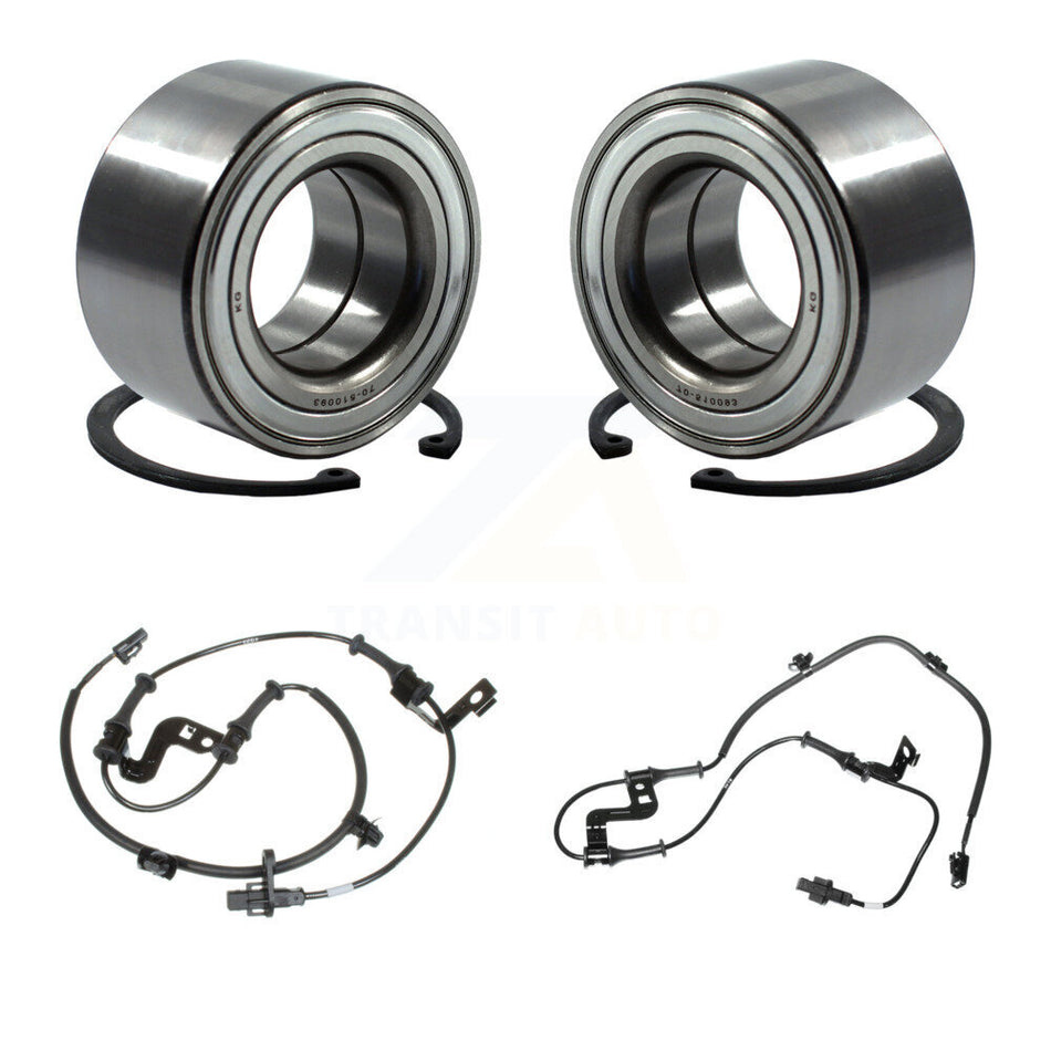 Front Wheel Bearing And ABS Sensor Kit For Kia Forte Forte5 Koup with Harness K7S-102452