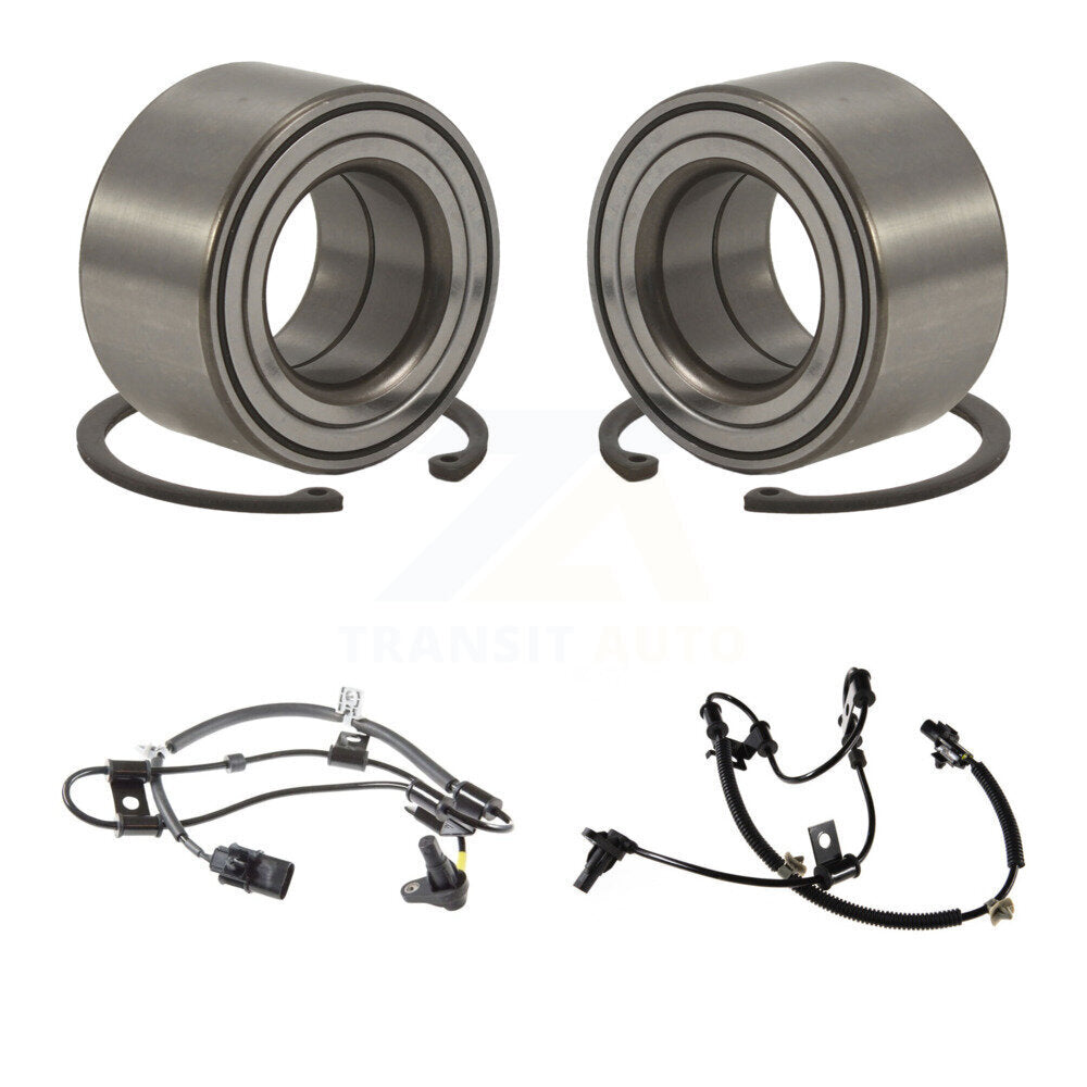 Front Wheel Bearing Sensor Kit For 2010 Hyundai Accent 1.6L with 4-Wheel ABS Harness K7S-102482