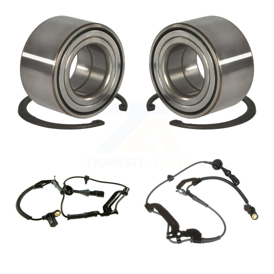 Front Wheel Bearing And ABS Sensor Kit For Ford Escape Mazda Tribute Mercury Mariner K7S-102496