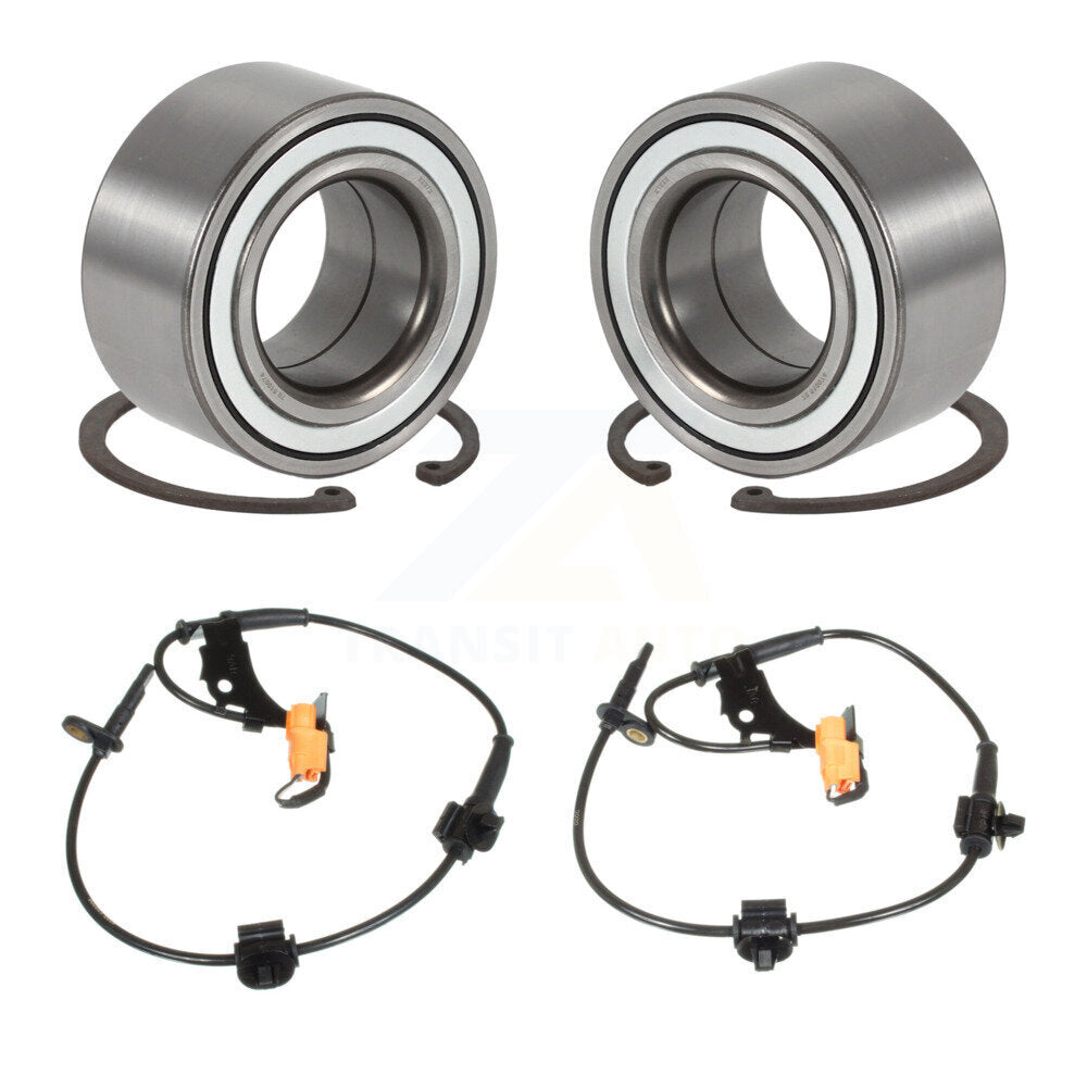 Front Wheel Bearing & Sensor Kit For Honda Element EX with 2.4L 4-Wheel ABS Harness K7S-102502