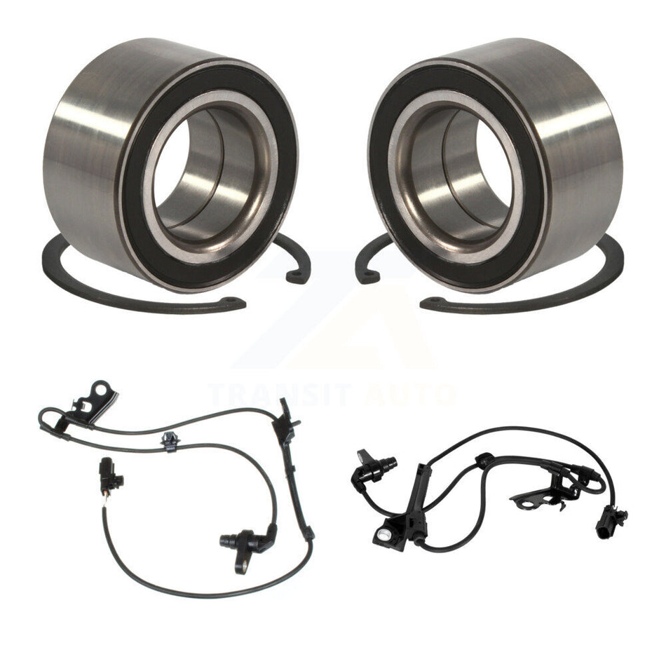 Front Wheel Bearing Sensor Kit For 09-10 Pontiac Vibe 2.4L with 4-Wheel ABS Harness K7S-102509