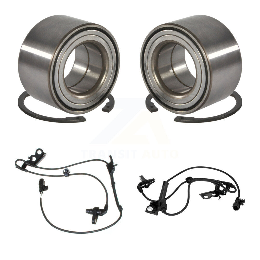 Front Wheel Bearing Sensor Kit For 09-10 Pontiac Vibe 1.8L with 4-Wheel ABS Harness K7S-102510