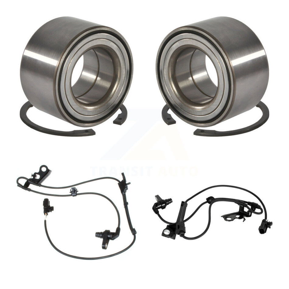 Front Wheel Bearing Sensor Kit For 09-10 Pontiac Vibe 1.8L with 4-Wheel ABS Harness K7S-102510